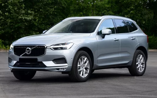 Avisa protecție bară spate din carbon negru Volvo XC60 II 2017->