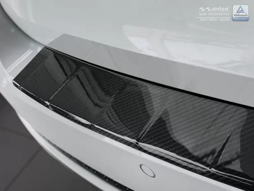 Avisa protecție pentru lökhárító din spate negru Audi A4 B9 Avant 2015-> (49103)