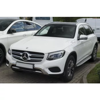   Avisa protecție pentru lökhárító din spate negru MERCEDES 5D GLC 2015-> (49105)