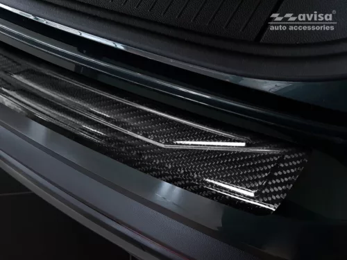 Avisa protecție bară spate din carbon negru Seat TARRACO/TARRACO FR/HYBRID 2018->