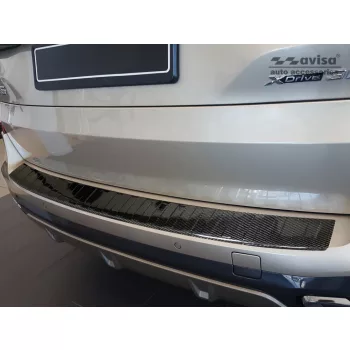   Avisa protecție bară spate din oțel carbon negru Bmw X5 IV G05 M-pakiet 2018-2023 Fl.2023
