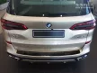 Avisa protecție bară spate din oțel carbon negru Bmw X5 IV G05 M-pakiet 2018-2023 Fl.2023