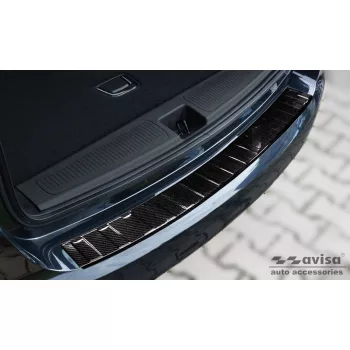   Avisa protecție bară spate din carbon negru OPEL Astra V K sports Tourer 2015-2019, FL2019-2022
