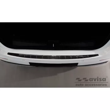   Avisa protecție bară spate din carbon negru MERCEDES CLA II (C118) limousine 2019->