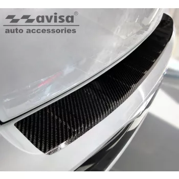   Avisa protecție bară spate Bmw X7 (G07) M-pakiet 2018->carbon cu model negru