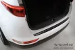 Avisa protecție bară spate din carbon negru Kia Sportage IV 2016-2018