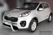 Avisa protecție bară spate din carbon negru Kia Sportage IV 2016-2018