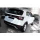 Avisa protecție bară spate din oțel carbon negru VOLKSWAGEN T-Cross 2018->2024, FL 2024->
