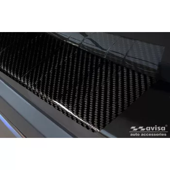   Avisa protecție bară spate din carbon negru NISSAN X-TRAIL III (T32) FL2017-2021
