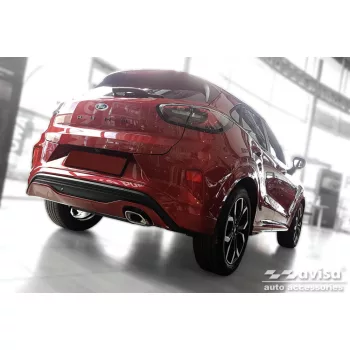   Avisa protecție bară spate din carbon negru FORD PUMA crossover 2019->