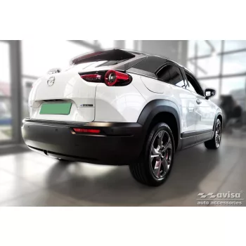   Avisa protecție bară spate din carbon negru Mazda MX-30 2020->