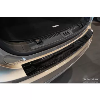   Avisa protecție bară spate din carbon negru FORD Edge II/ST-Line/Vignale FL2018->