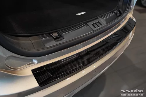 Avisa protecție bară spate din carbon negru FORD Edge II/ST-Line/Vignale FL2018->
