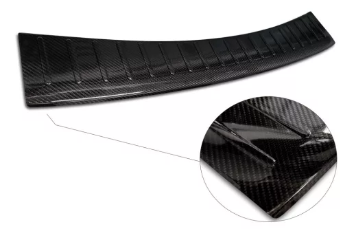 Avisa protecție bară spate din carbon negru PEUGEOT 508 I SW 2011-2014, FL2014-2018/PEUGEOT 508 I RXH 2011-2014, FL2014-2018