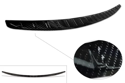 Avisa protecție bară spate din carbon negru MERCEDES C Class V sedan (W206) 2021->