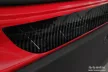 Avisa protecție bară spate MERCEDES GLA II H247 crossover 2020->carbon cu model negru