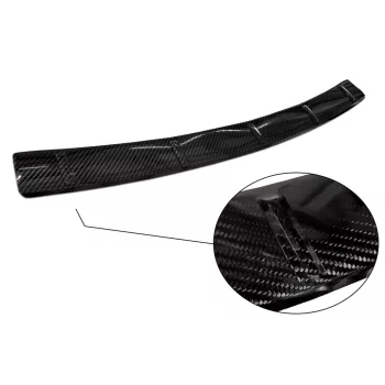   Avisa protecție bară spate din carbon negru FORD MUSTANG VI coupe/GT 2015-2017, FL2017->