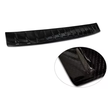   Avisa protecție bară spate din carbon negru MERCEDES EQS (X296) 2022-