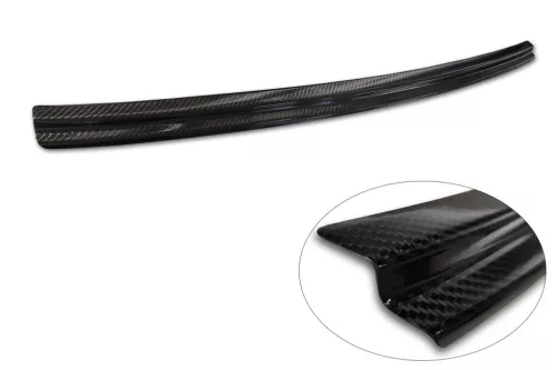 Avisa protecție bară spate din carbon negru MERCEDES EQC (N293) 2019-