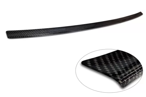 Avisa protecție bară spate din carbon negru MG 4 Hatchback 5d 2022