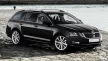 Avisa protecție bară spate din oțel negru oglindă SKODA Octavia III combi FL2016-2019