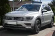 Avisa protecție bară spate din oțel negru oglindă TIGUAN II 2015-2020, FL2020->/eHybrid 2020-2024, TIGUAN II R-Line 2015-2020, 2021-2024 etc.