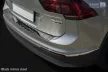 Avisa protecție bară spate din oțel negru oglindă TIGUAN II 2015-2020, FL2020->/eHybrid 2020-2024, TIGUAN II R-Line 2015-2020, 2021-2024 etc.
