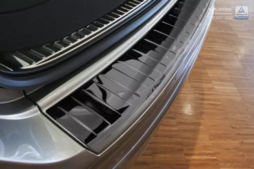 Avisa negru oțel oglindă Protecție bară spate Volvo XC60 2013-2017