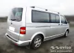 Avisa protecție bară spate din oțel negru oglindă TRANSPORTER T5 Multivan, Caravelle 2003-2012; FL2012-2015, TRANSPORTER T6 2015-2019, FL2019-2024