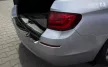 Avisa protecție bară spate din oțel negru oglindă Bmw 5 F11 touring 2010-2013, FL 2013-2017