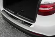 Avisa protecție bară spate din oțel negru oglindă MERCEDES GLC (X253) 5D/Hybrid 2015-2019, FL2019-2022