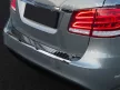 Avisa protecție bară spate din oțel negru oglindă MERCEDES E Class W212 T-Model 2013-2015, FL2015-2016