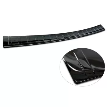   Avisa protecție bară spate din oțel negru oglindă MERCEDES E Class W213 T-model 2016->, MERCEDES E53 S213 AMG 2018->
