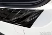 Avisa protecție bară spate din oțel negru oglindă Volvo V70 III FL2014-2016
