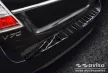 Avisa protecție bară spate din oțel negru oglindă Volvo V70 III FL2014-2016