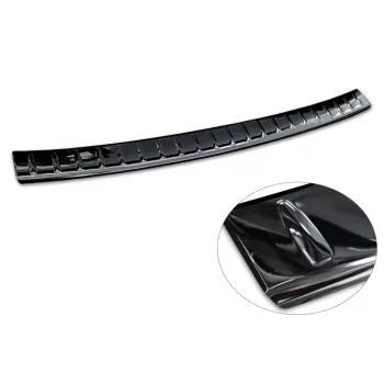   Avisa protecție bară spate din oțel negru oglindă MERCEDES GLC II (X254) 2022