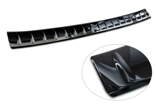 Avisa negre oțel oglindă Protecție bară spate Bmw 7 VII limousine (G70) M-pakiet 2023->