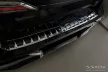 Avisa negre oțel oglindă Protecție bară spate Bmw 7 VII limousine (G70) M-pakiet 2023->