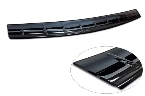 Avisa protecție bară spate din oțel negre oglindă VOLKSWAGEN Passat B9 VARIANT/R-line/Hybrid 2024->