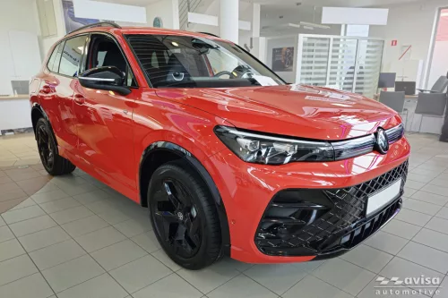 Avisa negru oțel oglindă hayon ornament VOLKSWAGEN TIGUAN III 2024->