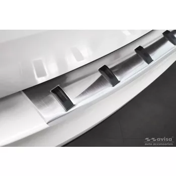   Avisa protecție de bară din oțel argintie "Strong Edition" SKODA OCTAVIA III break 2013-2016