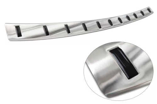 Avisa protecție de bară din oțel argintie satinată "Strong Edition" TRANSPORTER T5 Multivan/Caravelle 2003-2012; FL2012-2015 (fits ONLY to the