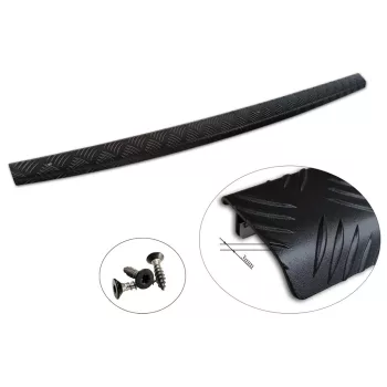   Avisa negru 3 mm bordat aluminiu protecție margine ușă portbagaj FORD RANGER V 2011-2022
