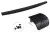 Avisa negru 3 mm striat din aluminiu hayon protecție margine FORD RANGER V 2011-2022