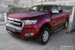 Avisa negru 3 mm striat din aluminiu hayon protecție margine FORD RANGER V 2011-2022