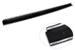 Avisa negru 3 mm striat din aluminiu hayon protecție margine FORD RANGER V 2011-2022