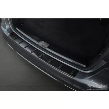   Avisa protecție de bară din oțel neagră "Strong Edition" MERCEDES C Class W205 T-model 2014-2018, FL2018->