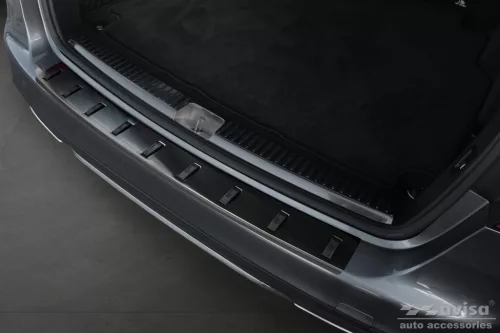 Avisa protecție de bară din oțel neagră "Strong Edition" MERCEDES C Class W205 T-model 2014-2018, FL2018->