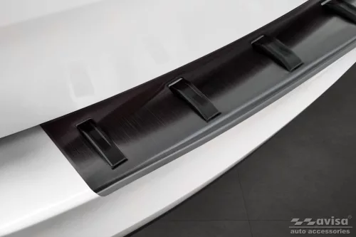 Avisa protecție de bară din oțel neagră "Strong Edition" SKODA OCTAVIA III break 2013-2016