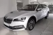 Avisa protecție de bară din oțel neagră "Strong Edition" SKODA SUPERB III break 2015-2019, FL2019->2024/SCOUT III 2019->